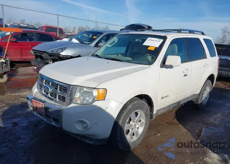 2010 Ford Escape Hybrid Limited from USA, damaged, VIN 1FMCU4K34AKC76408